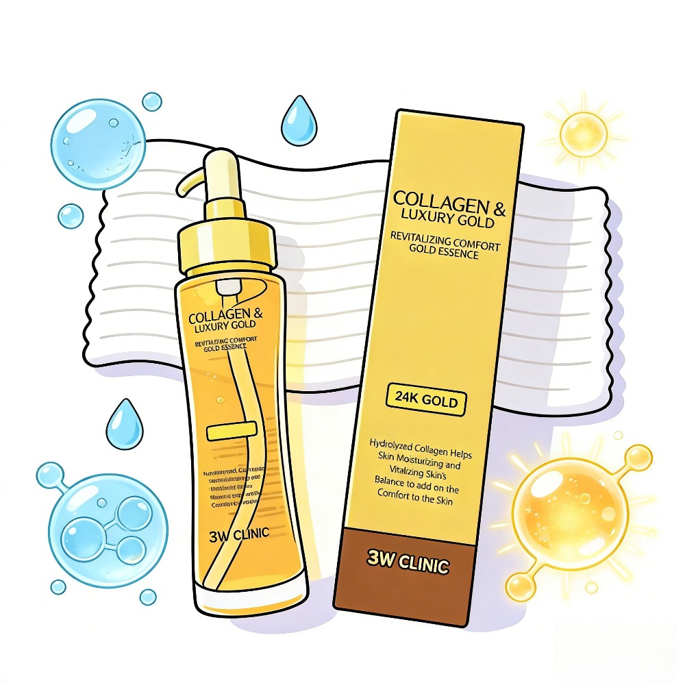 3WCLINIC Colágeno & Essência d - Luxury Skincare Essence avaliação e preço